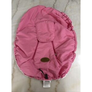 Cozy Cover Infant Pink Carseat Canopy SeatCover Fleece Lined‎